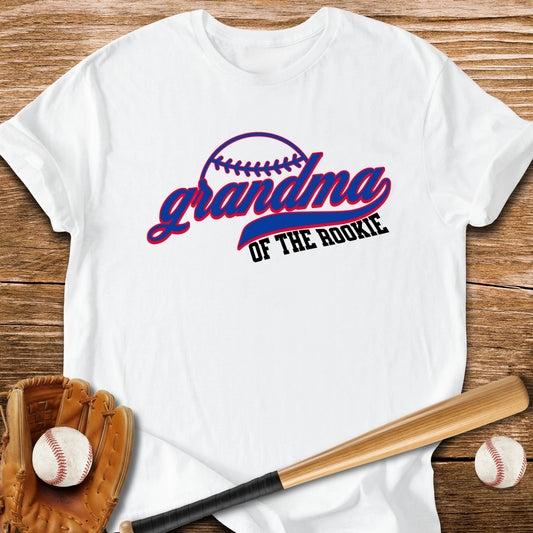 Grandma Of The Rookie - HomeRun PrintsT-Shirt
