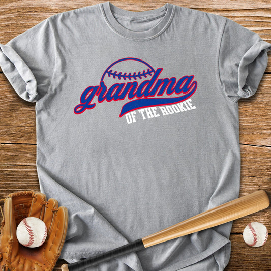 Grandma Of The Rookie - HomeRun PrintsT-Shirt
