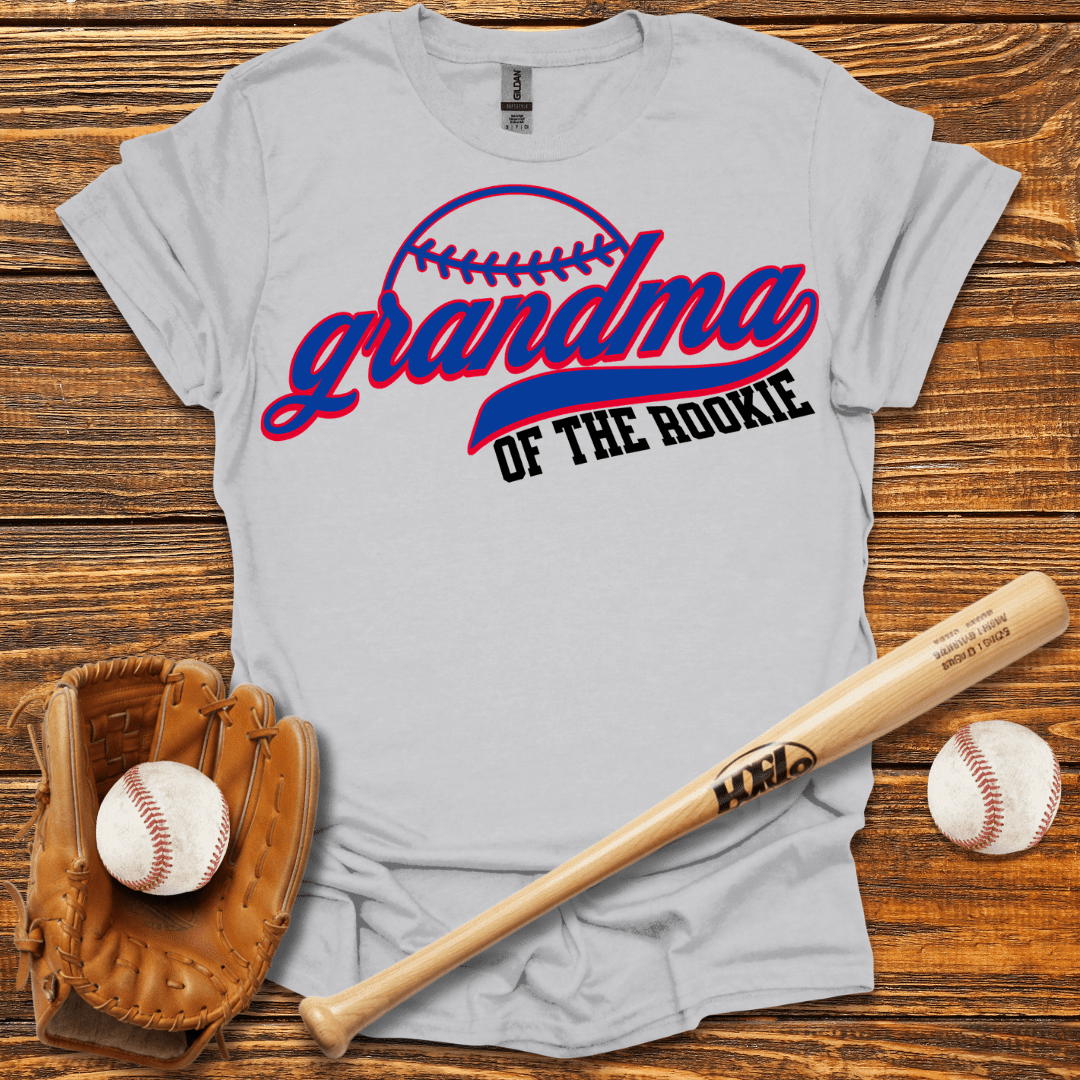 Grandma Of The Rookie T-Shirt - HomeRun PrintsT-Shirt
