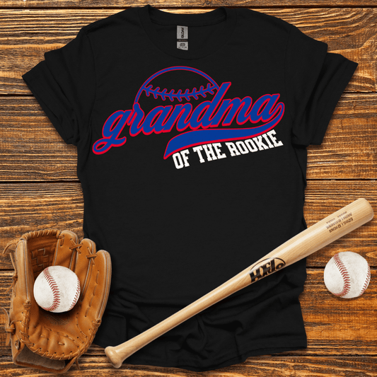 Grandma Of The Rookie T-Shirt - HomeRun PrintsT-Shirt