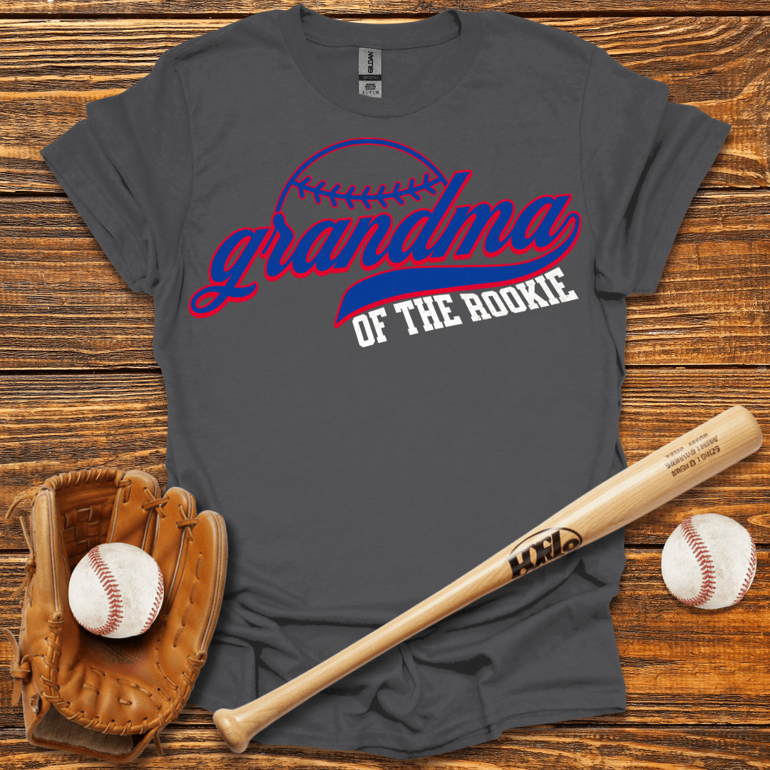 Grandma Of The Rookie T-Shirt - HomeRun PrintsT-Shirt