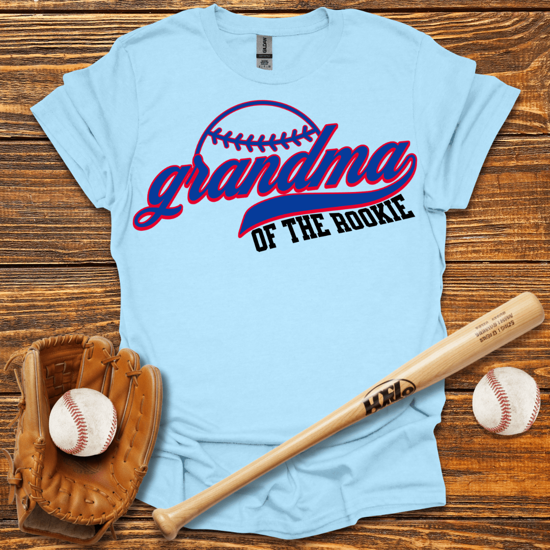 Grandma Of The Rookie T-Shirt - HomeRun PrintsT-Shirt