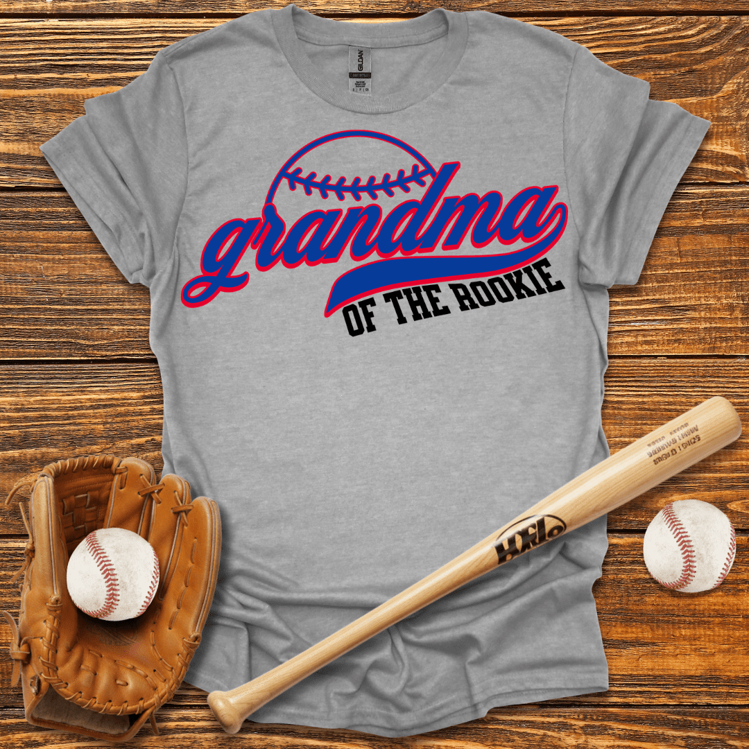 Grandma Of The Rookie T-Shirt - HomeRun PrintsT-Shirt