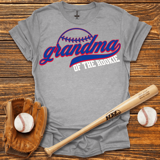 Grandma Of The Rookie T-Shirt - HomeRun PrintsT-Shirt
