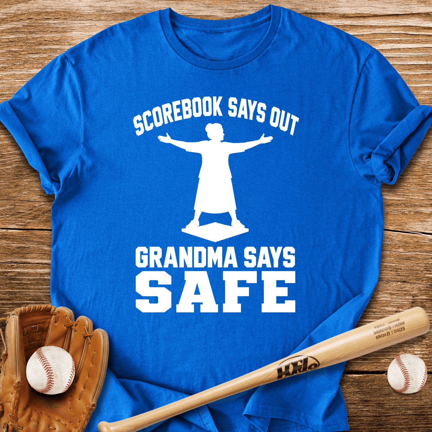 Grandma Overrules The Ump T-Shirt - HomeRun PrintsT-Shirt