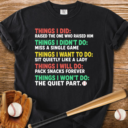Grandma Won't Stay Quiet - HomeRun PrintsComfort Colors