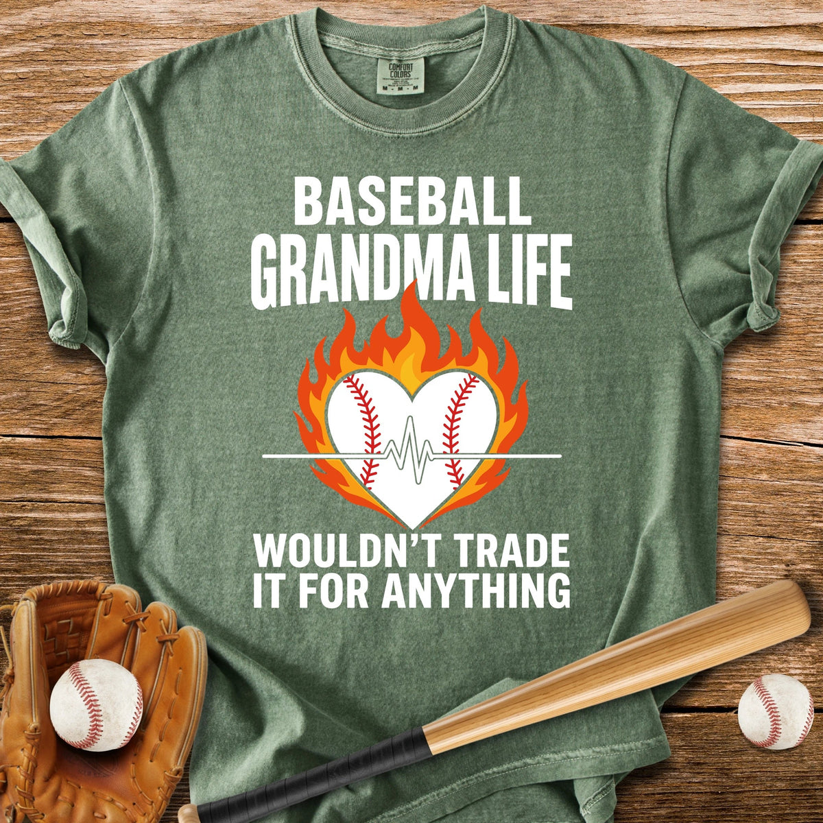 Grandma Wouldn't Trade - HomeRun PrintsComfort Colors