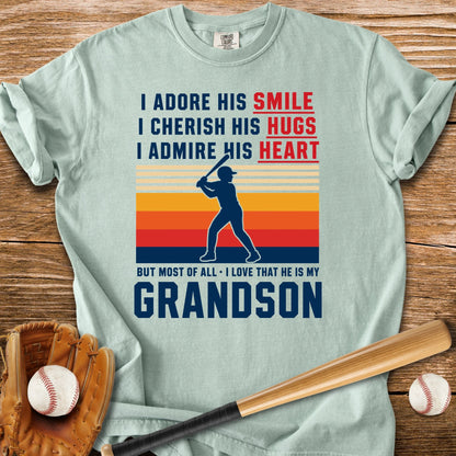 Grandma's Baseball Heart - HomeRun PrintsComfort Colors