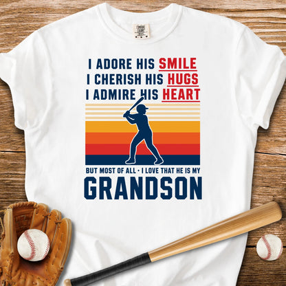 Grandma's Baseball Heart - HomeRun PrintsComfort Colors