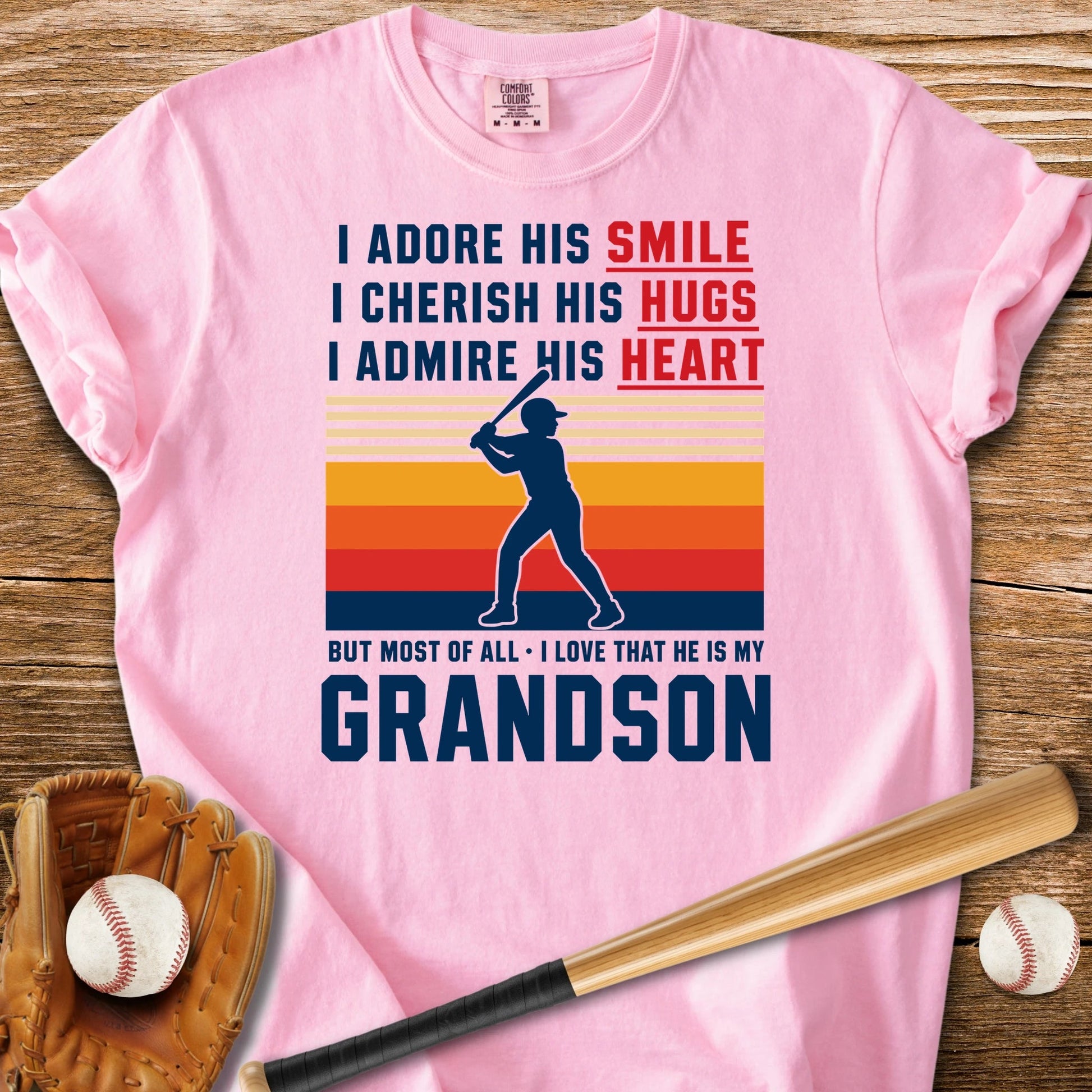 Grandma's Baseball Heart - HomeRun PrintsComfort Colors