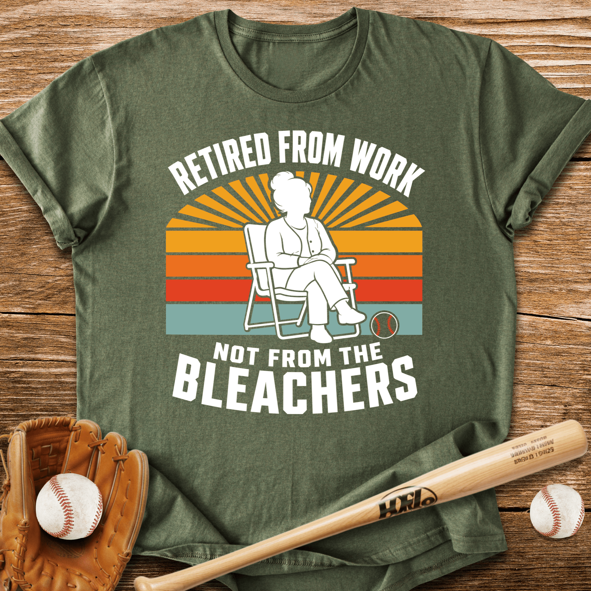 Grandma's Bleacher Life T-Shirt - HomeRun PrintsT-Shirt