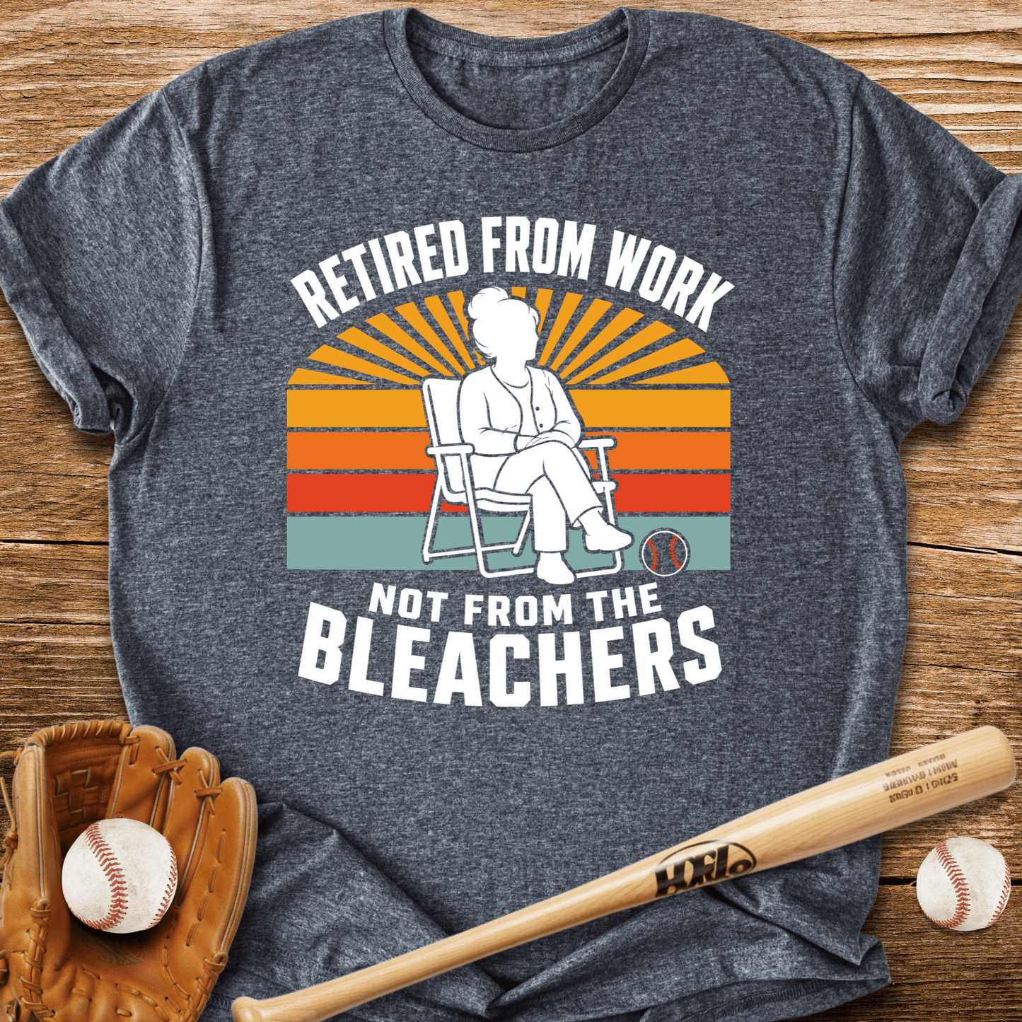 Grandma's Bleacher Life T-Shirt - HomeRun PrintsT-Shirt