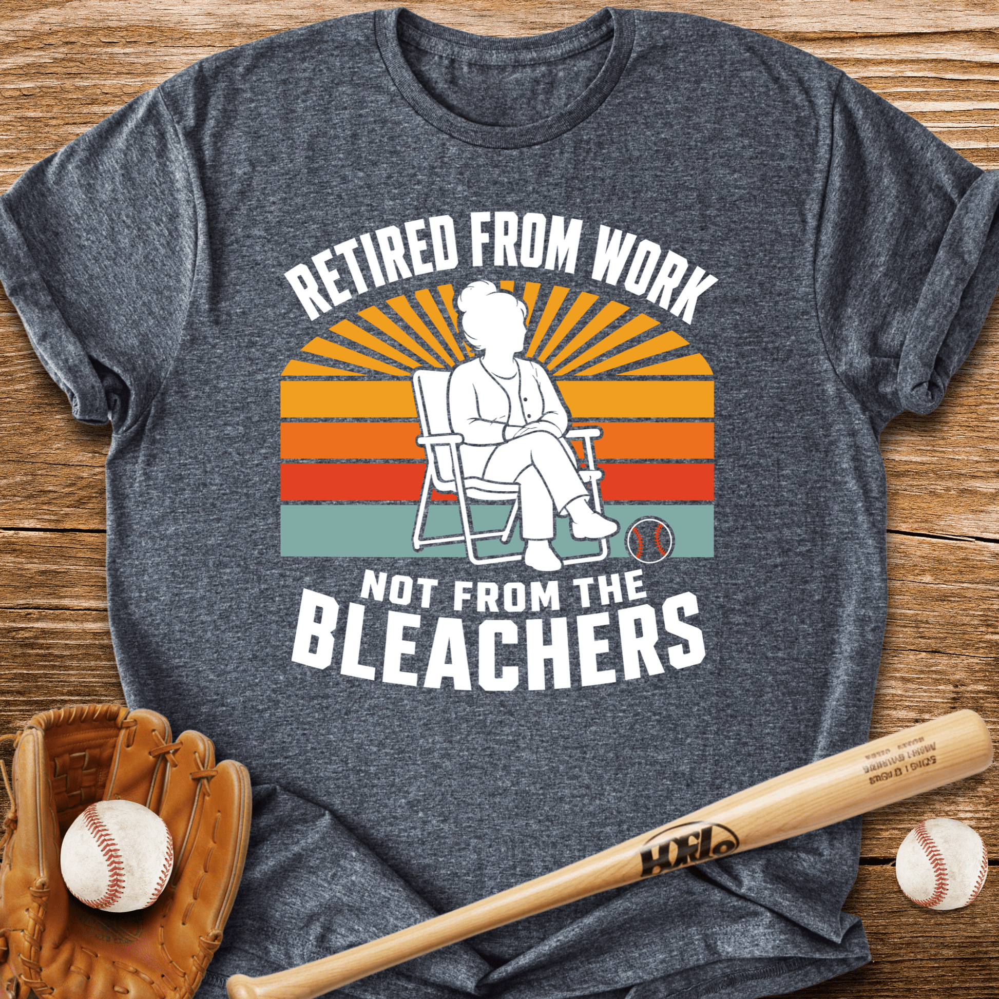 Grandma's Bleacher Life T-Shirt - HomeRun PrintsT-Shirt