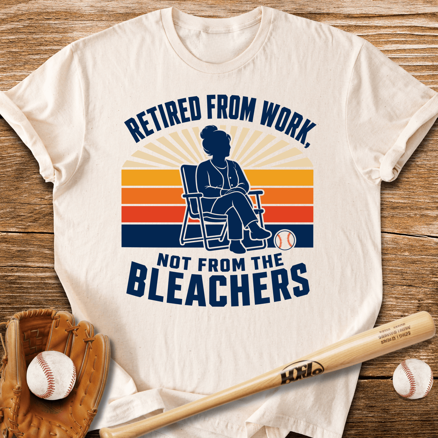Grandma's Bleacher Life T-Shirt - HomeRun PrintsT-Shirt