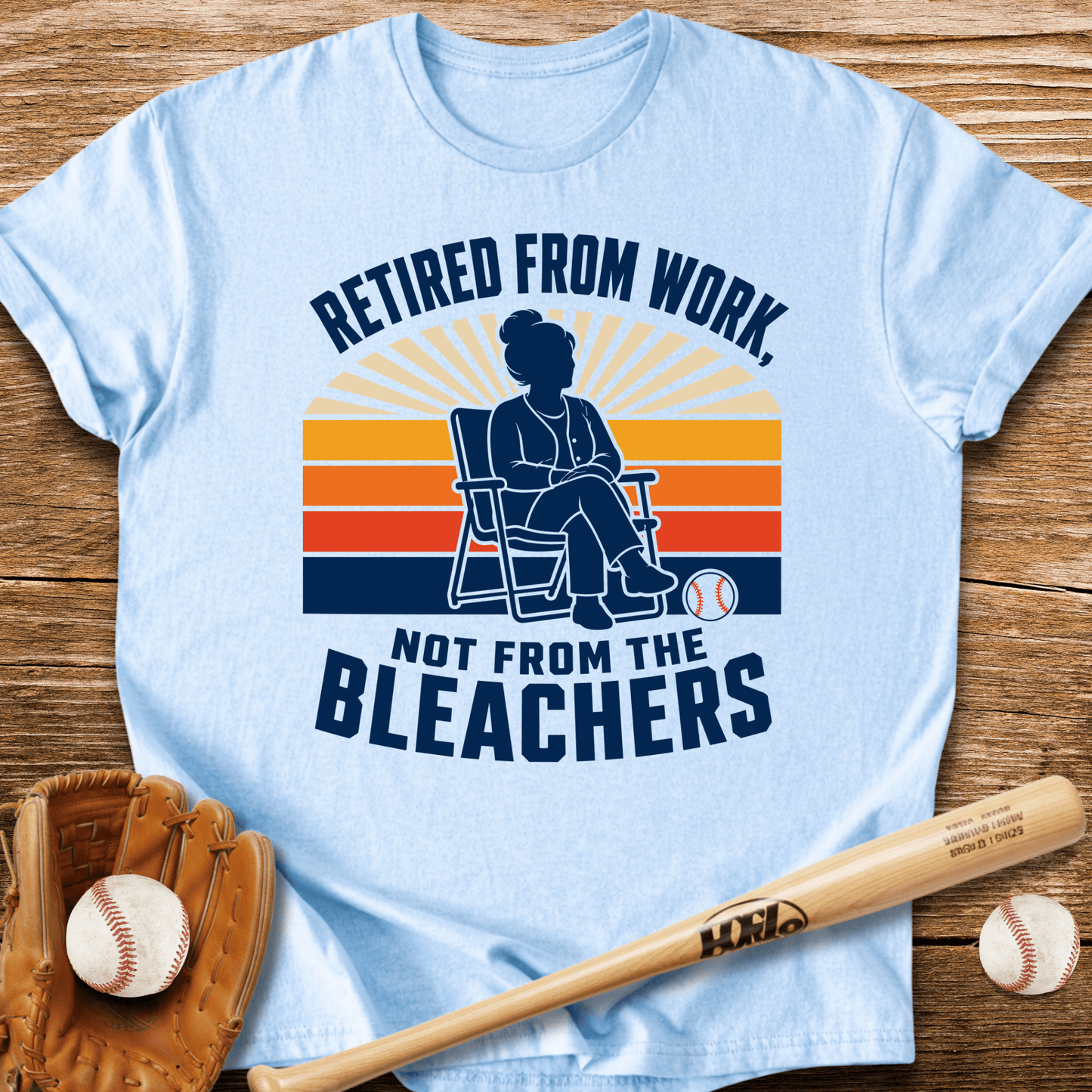 Grandma's Bleacher Life T-Shirt - HomeRun PrintsT-Shirt