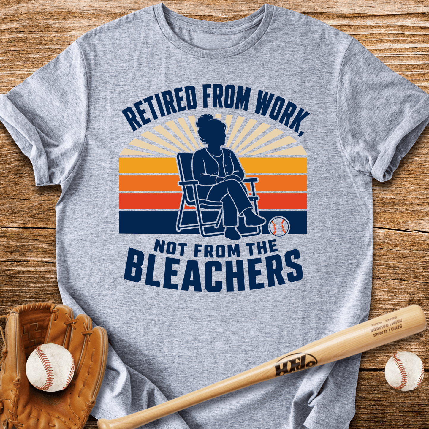 Grandma's Bleacher Life T-Shirt - HomeRun PrintsT-Shirt