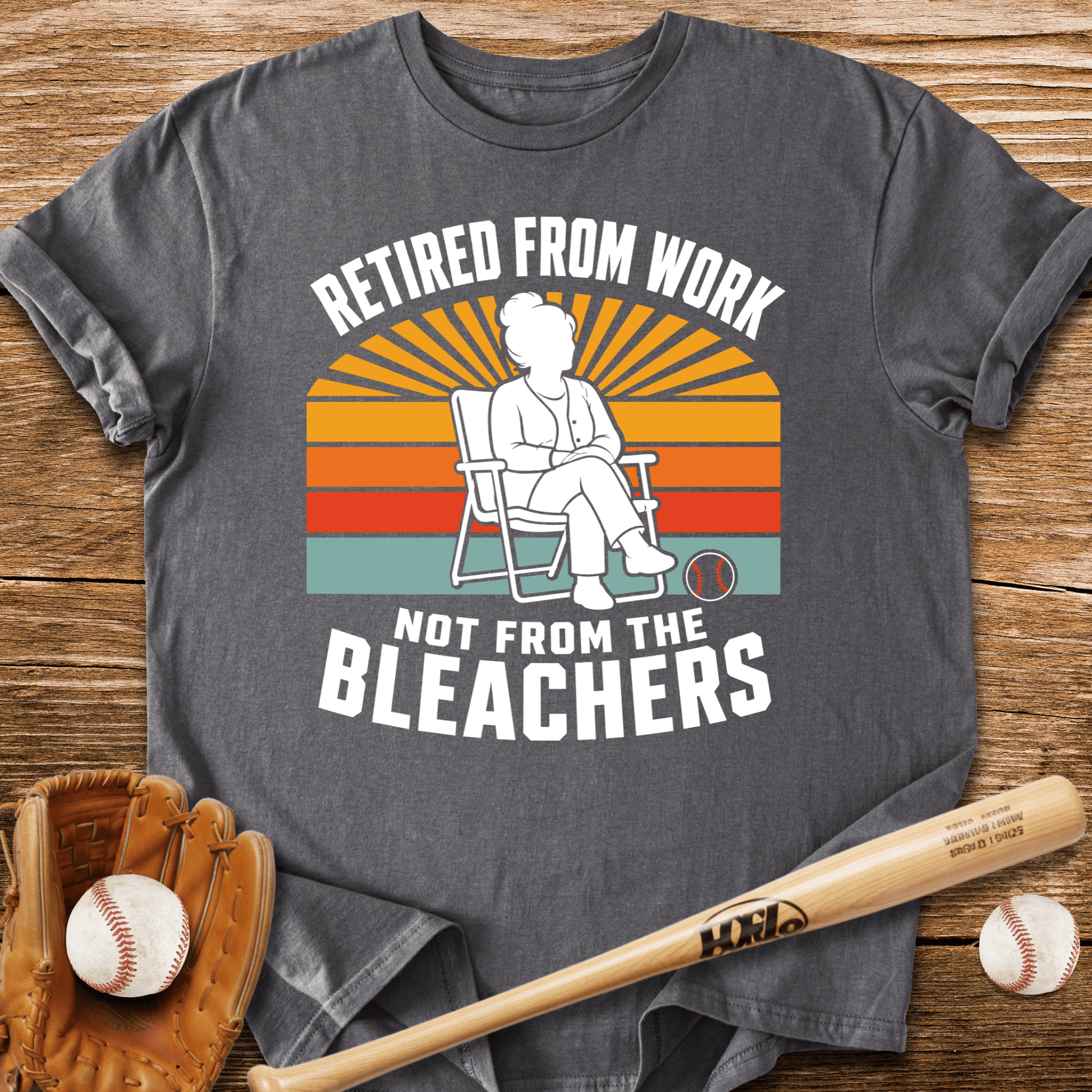 Grandma's Bleacher Life T-Shirt - HomeRun PrintsT-Shirt