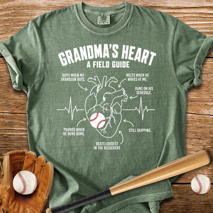 Grandma's Heart Field - HomeRun PrintsComfort Colors