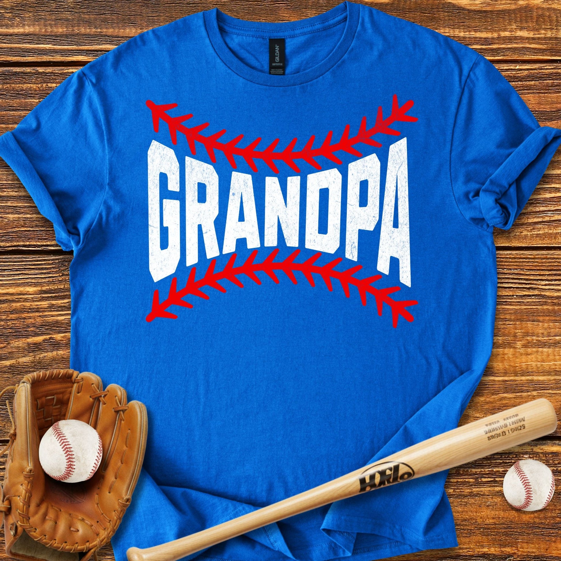Grandpa Stitches T-Shirt - HomeRun PrintsT-Shirt