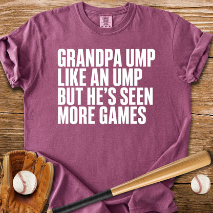 Grandpa Ump - HomeRun PrintsComfort Colors