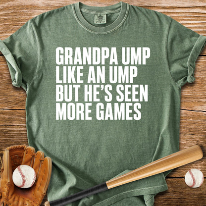 Grandpa Ump - HomeRun PrintsComfort Colors