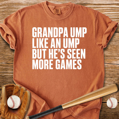 Grandpa Ump - HomeRun PrintsComfort Colors