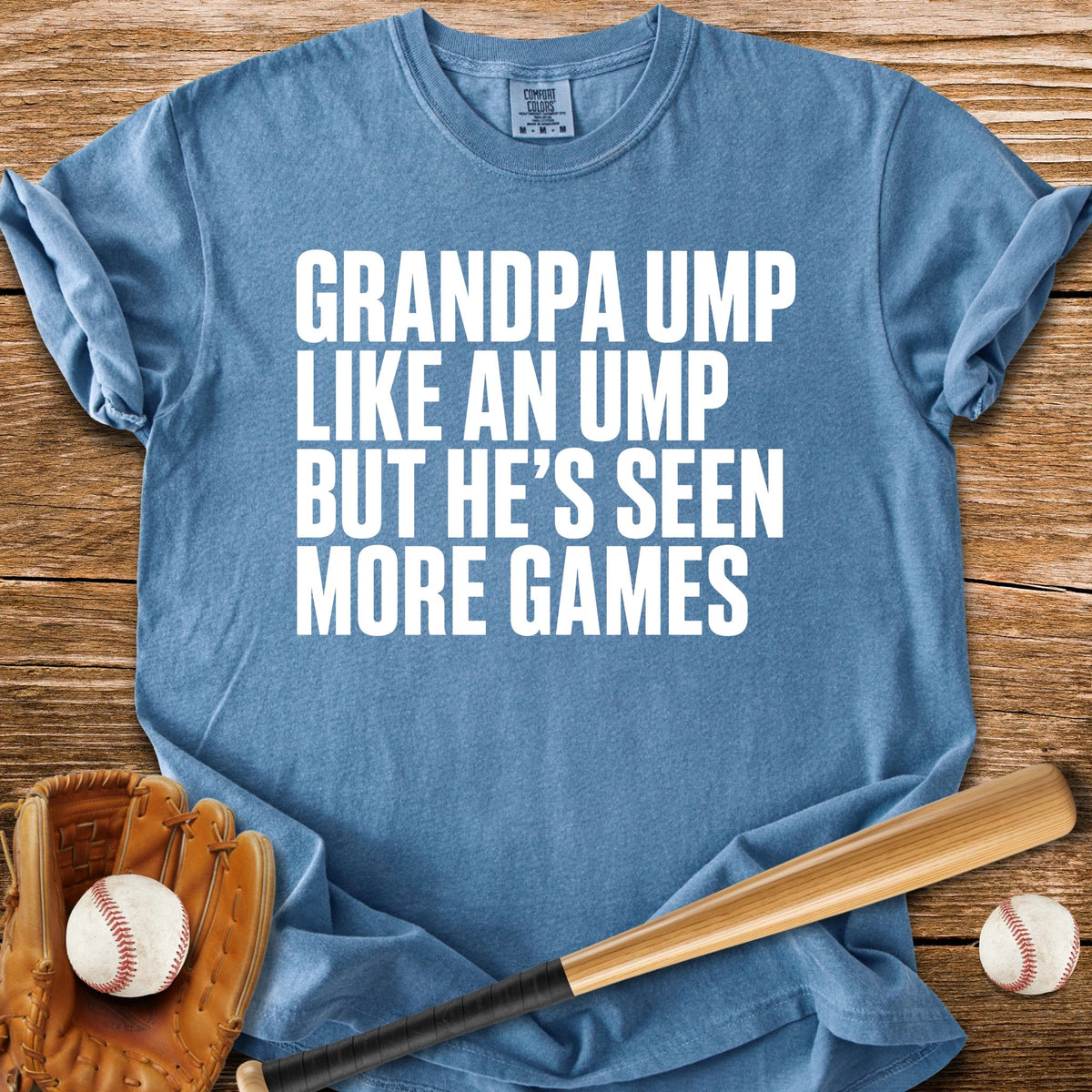 Grandpa Ump - HomeRun PrintsComfort Colors