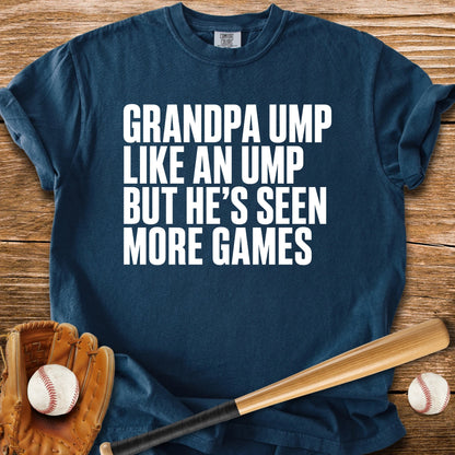 Grandpa Ump - HomeRun PrintsComfort Colors