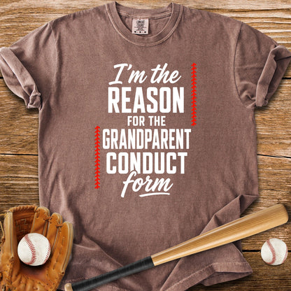 Grandparent Conduct Form - HomeRun PrintsComfort Colors