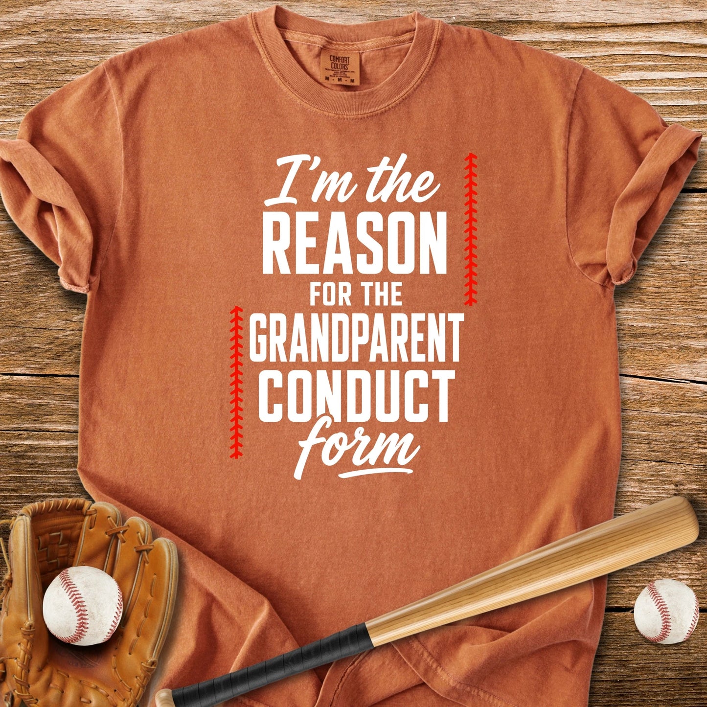 Grandparent Conduct Form - HomeRun PrintsComfort Colors