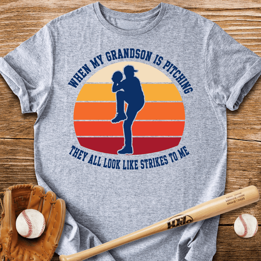 Grandparent Sees Only Strikes T-Shirt - HomeRun PrintsT-Shirt