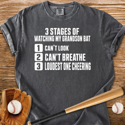 Grandson Bats Grandma Panics - HomeRun PrintsComfort Colors