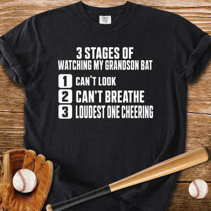 Grandson Bats Grandma Panics - HomeRun PrintsComfort Colors