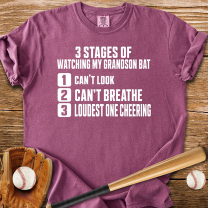 Grandson Bats Grandma Panics - HomeRun PrintsComfort Colors