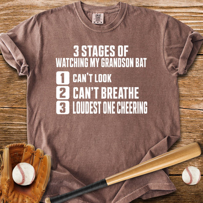 Grandson Bats Grandma Panics - HomeRun PrintsComfort Colors