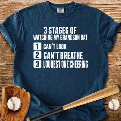 Grandson Bats Grandma Panics - HomeRun PrintsComfort Colors
