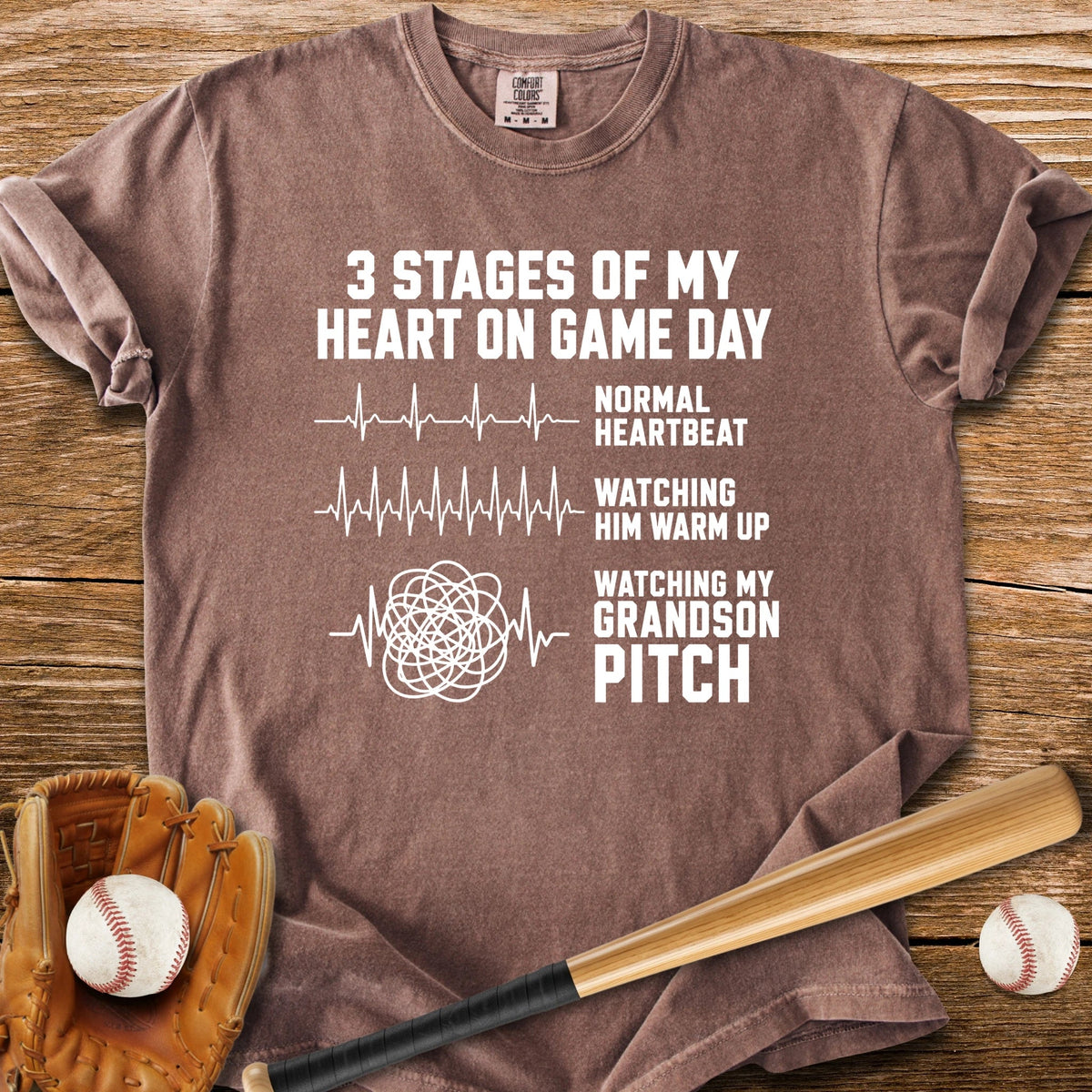 Grandson Pitch - HomeRun PrintsComfort Colors