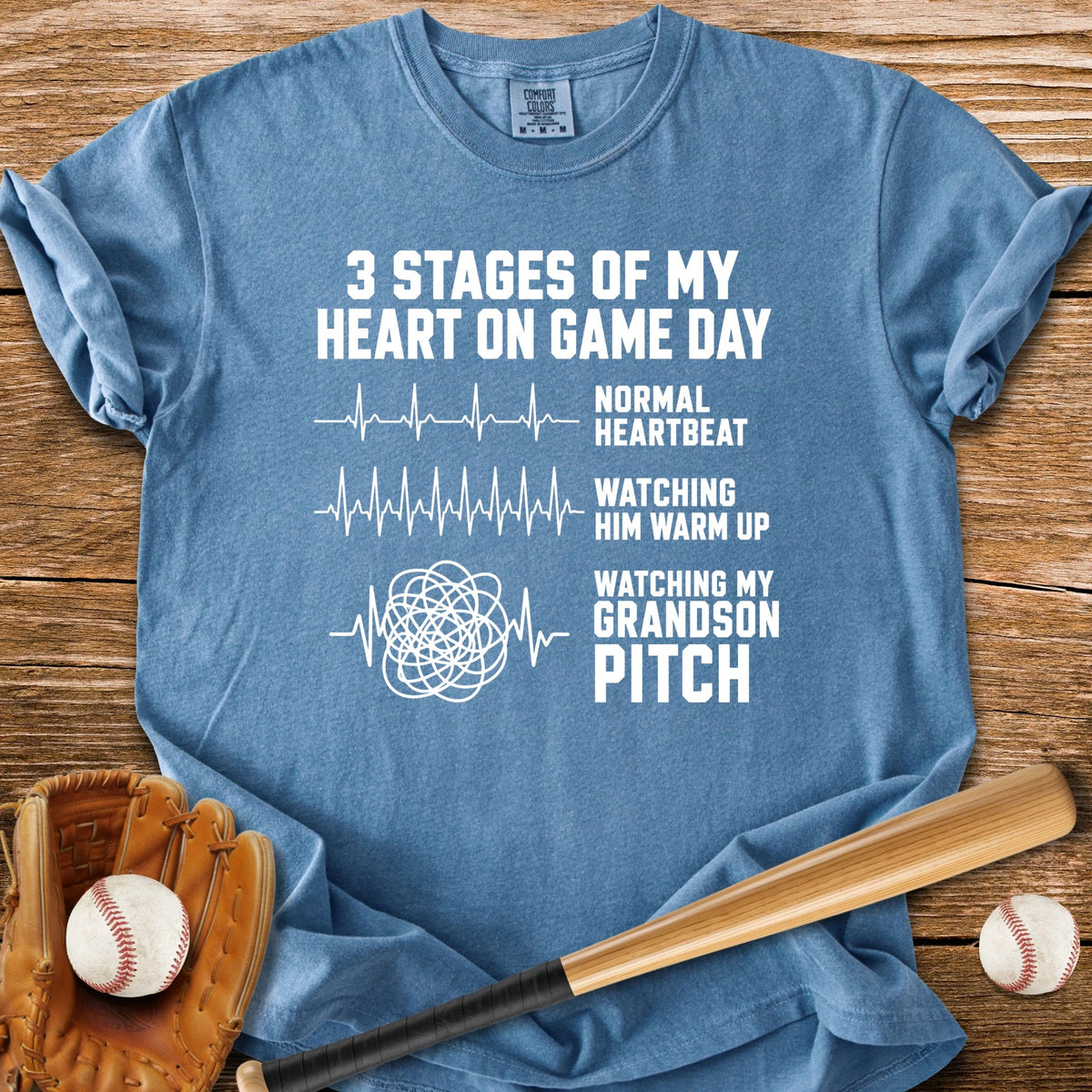 Grandson Pitch - HomeRun PrintsComfort Colors
