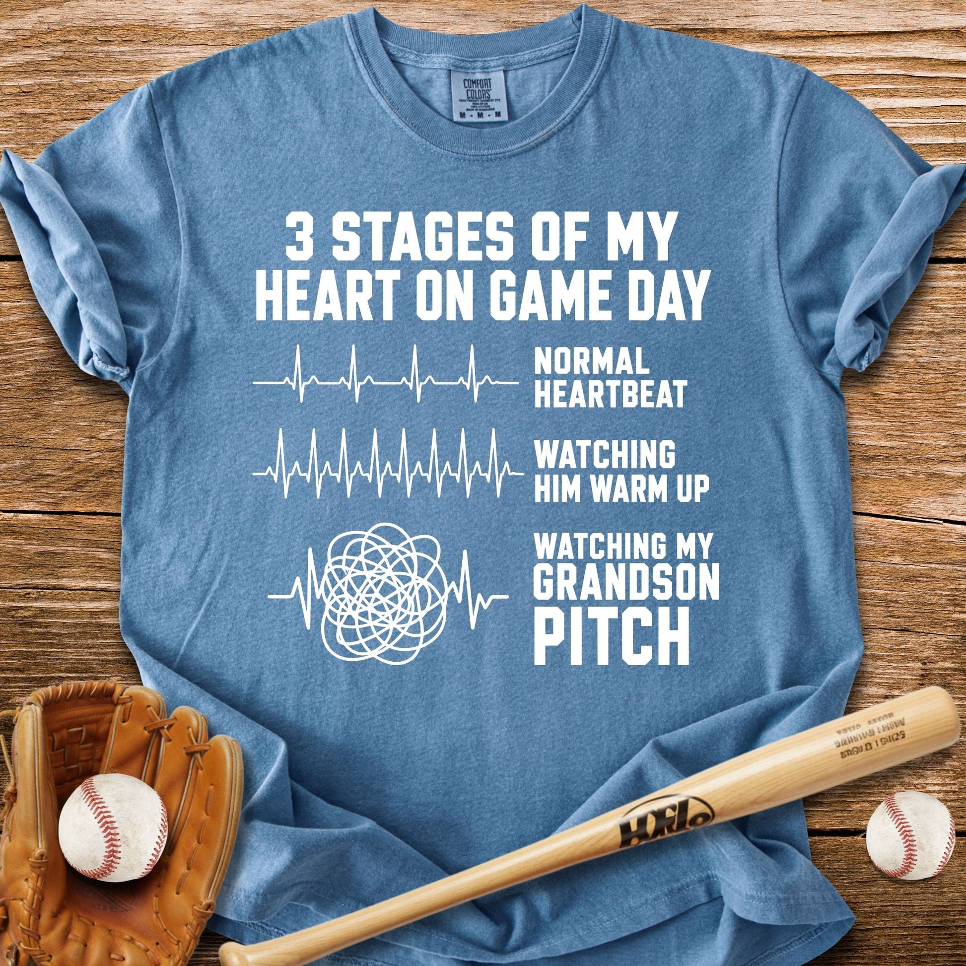 Grandson Pitch T-Shirt - HomeRun PrintsComfort Colors