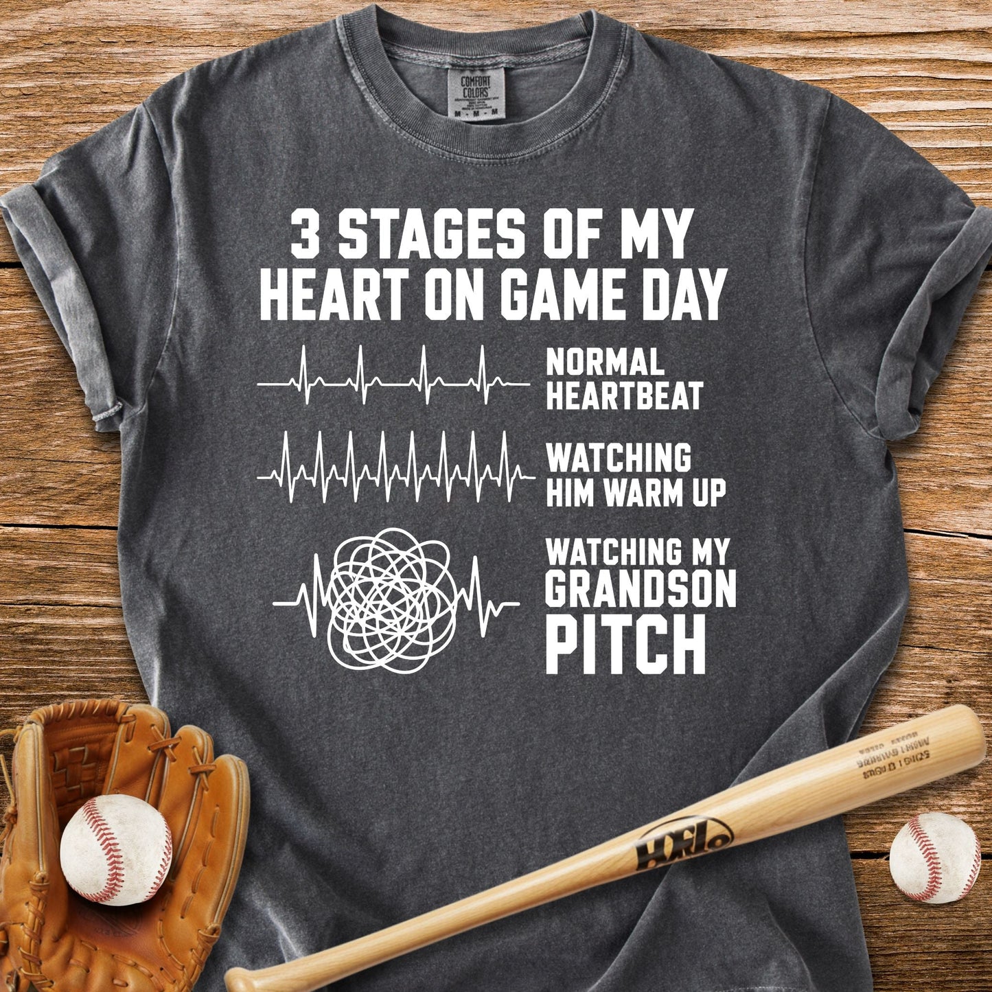 Grandson Pitch T-Shirt - HomeRun PrintsComfort Colors