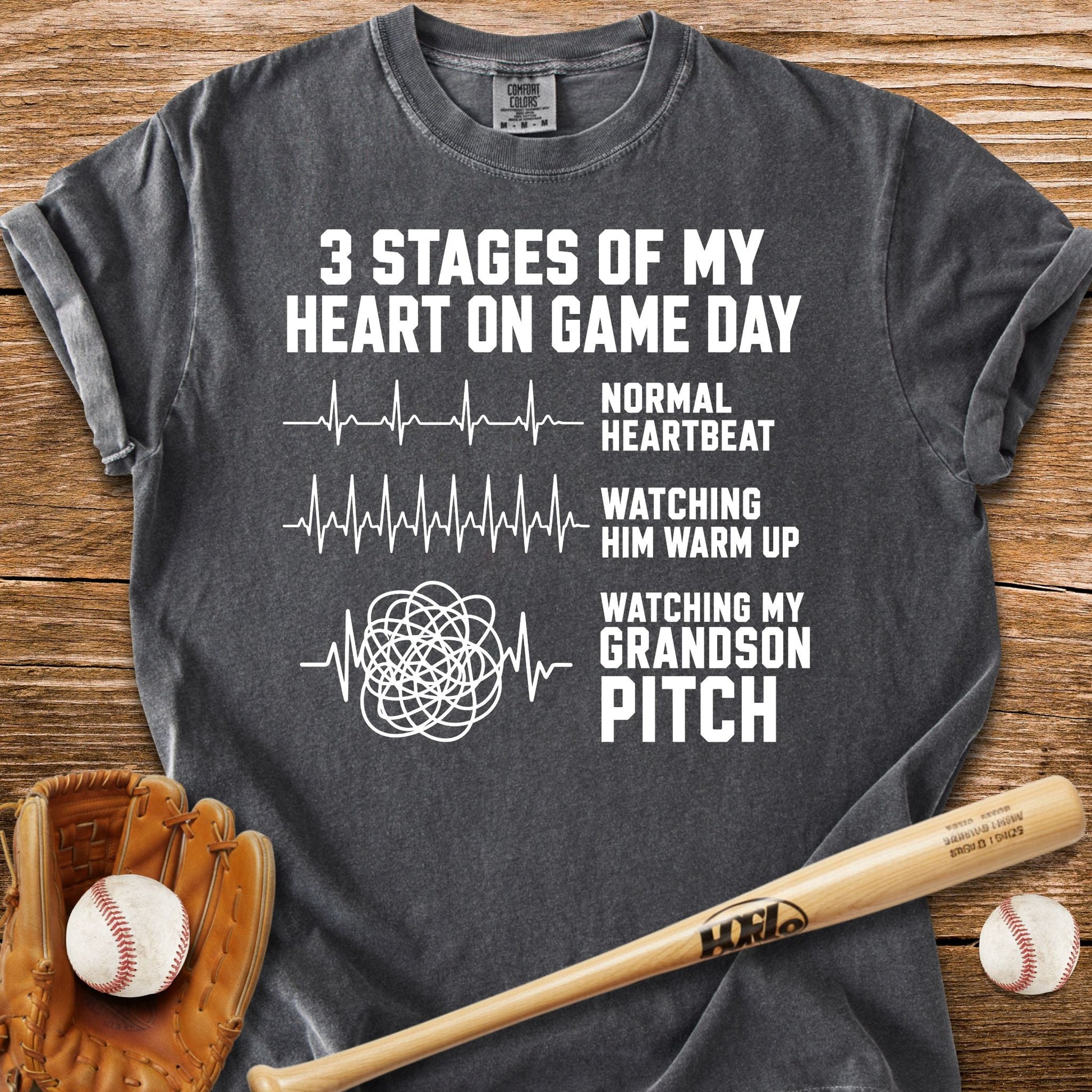 Grandson Pitch T-Shirt - HomeRun PrintsComfort Colors