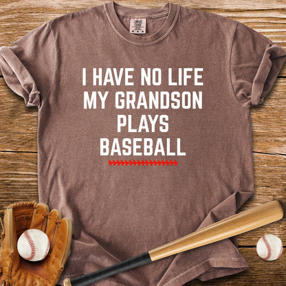 Grandson Plays Baseball - HomeRun PrintsComfort Colors