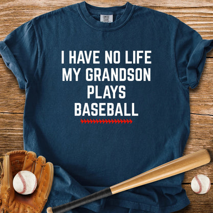 Grandson Plays Baseball - HomeRun PrintsComfort Colors