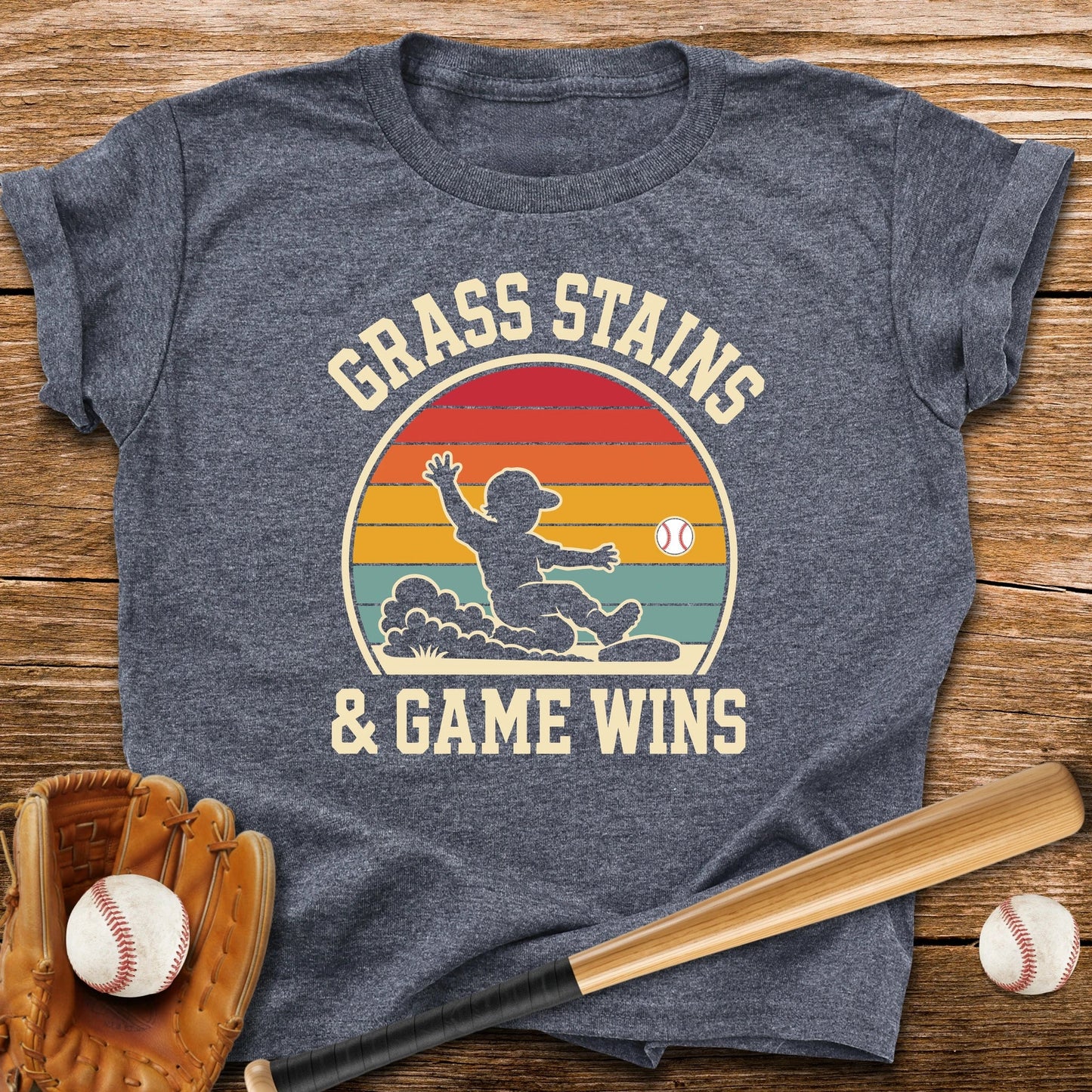Grass Stains & Game Wins Youth Tee - HomeRun PrintsKids clothes