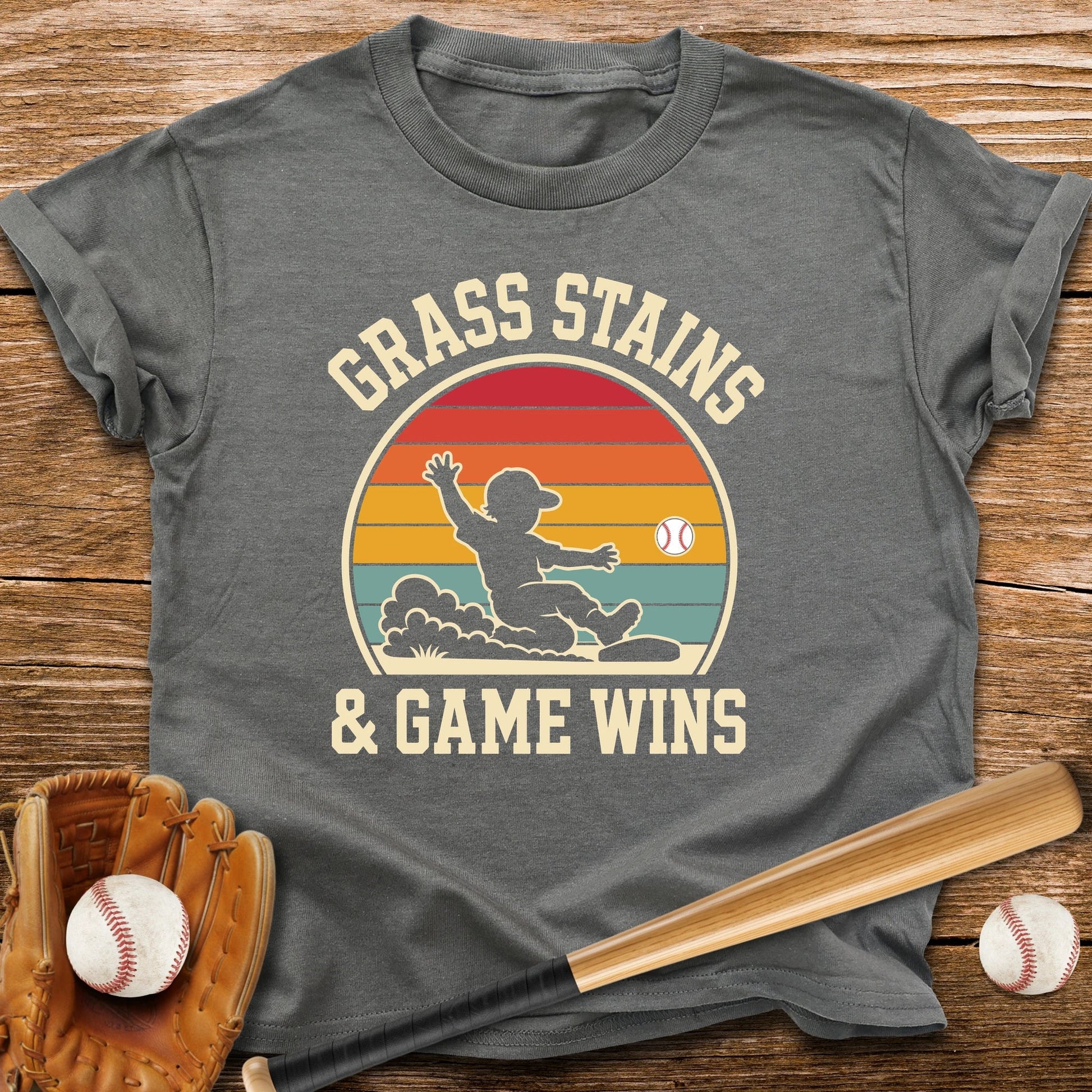 Grass Stains & Game Wins Youth Tee - HomeRun PrintsKids clothes