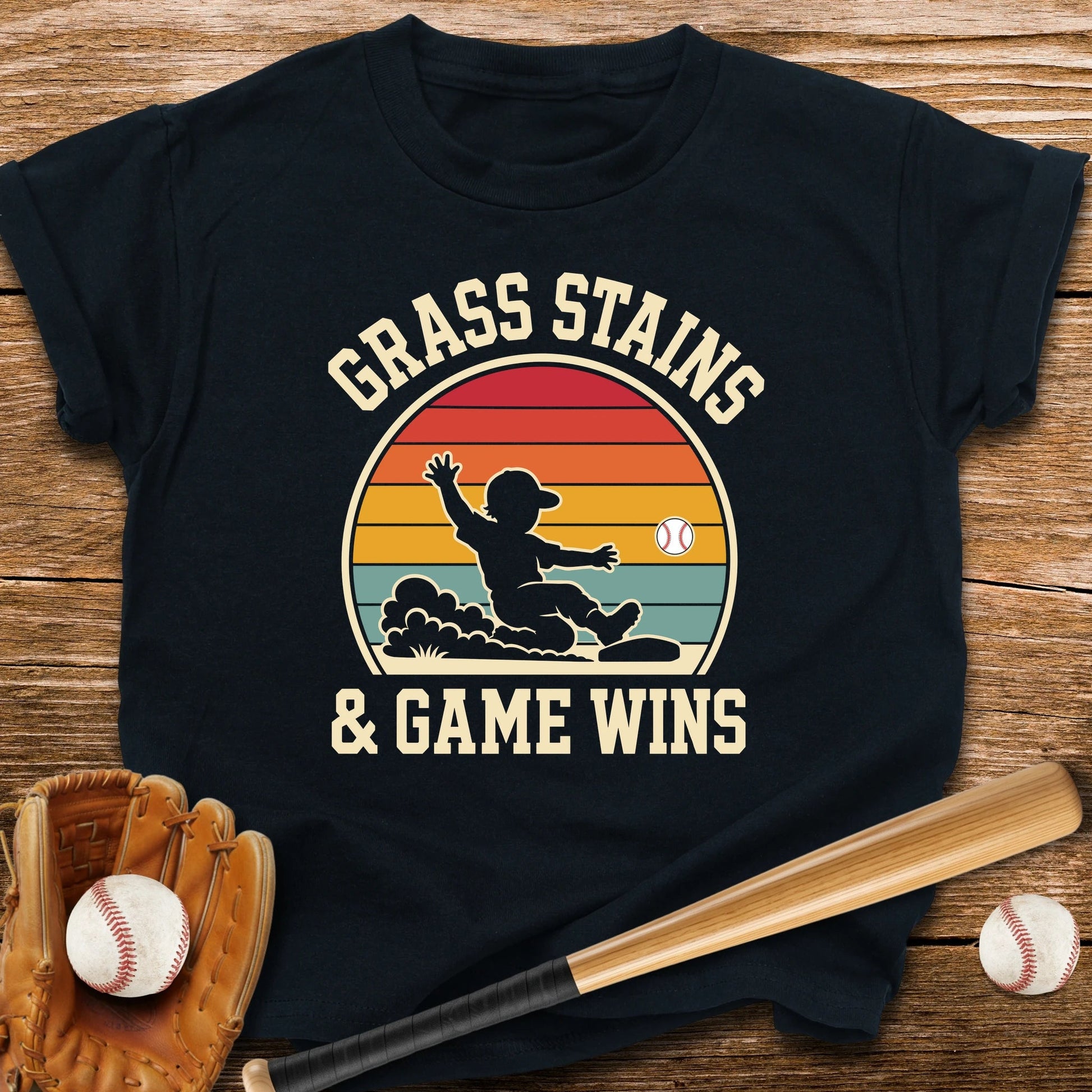 Grass Stains & Game Wins Youth Tee - HomeRun PrintsKids clothes