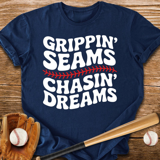 Grippin' Seams - HomeRun PrintsT-Shirt