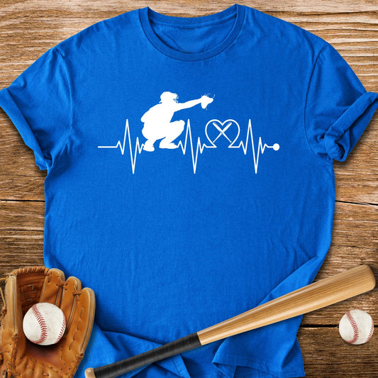 Heartbeat Catcher - HomeRun PrintsT-Shirt