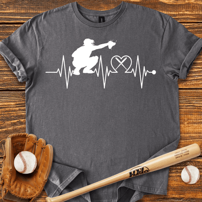 Heartbeat Catcher T-Shirt - HomeRun PrintsT-Shirt