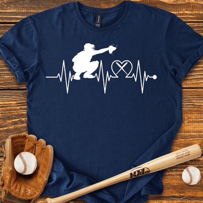 Heartbeat Catcher T-Shirt - HomeRun PrintsT-Shirt